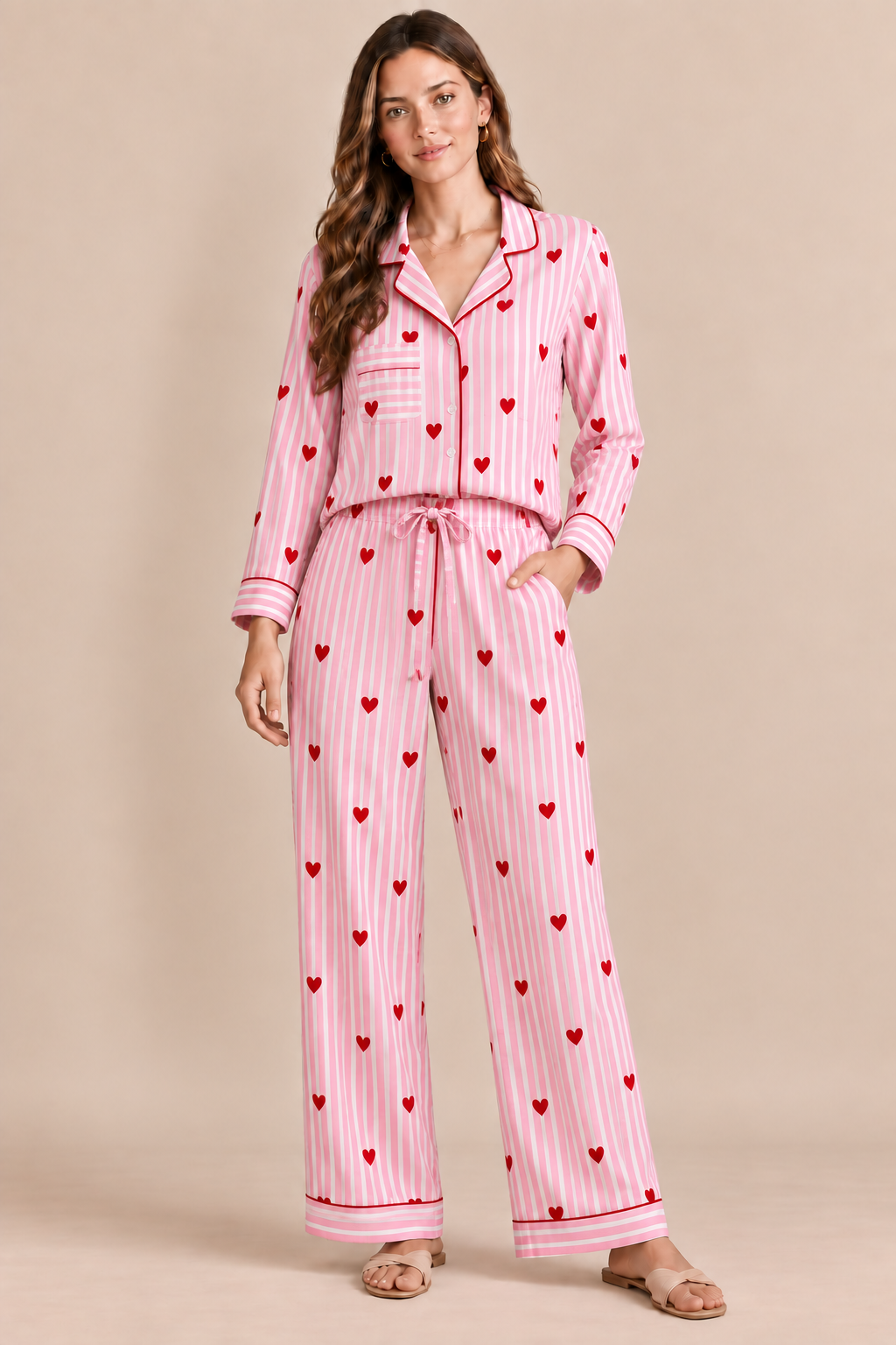 Lisa Long Pajama Set