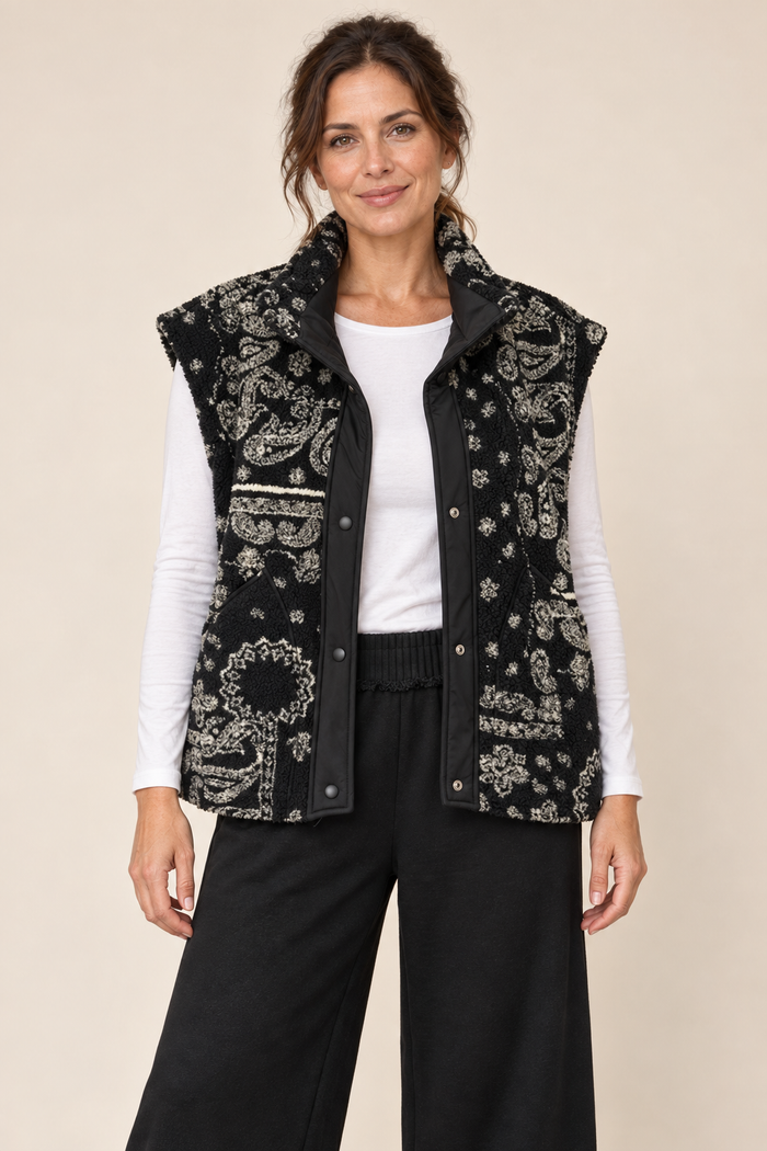 Vintage Havana Bandana Vest for women